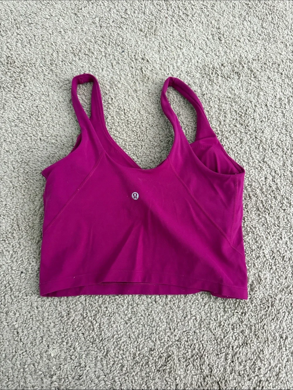 lululemon athletica sleeveless cropped